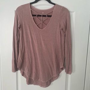 American Eagle soft & sexy long sleeve top